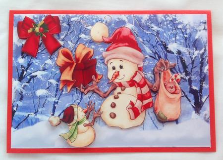I Have a Present for You as Well, Cute Snowmen by Jennifer Archer