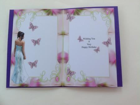 Elegance Birthday Insert by Jennifer Archer