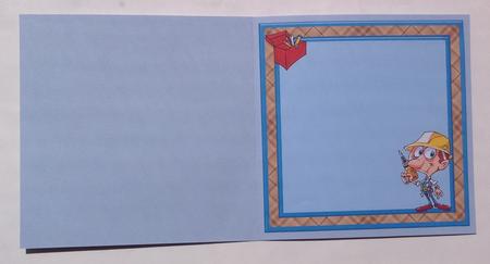 Shed Dude Insert - Blank by Jennifer Archer
