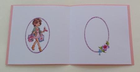 Girls and Their Shoes Quick Card Insert by Jennifer Archer