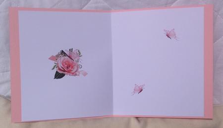 Up in the Stars with Pink Rose Insert by Jennifer Archer