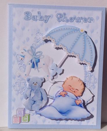 Baby Shower Blue by Jennifer Archer