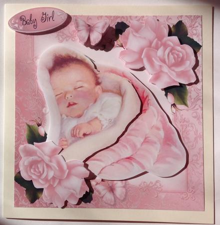 Beautiful Baby Girl 8x8 Mini Kit by Jennifer Archer