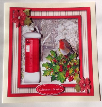 Lovely Robin at the Mailbox  by Jennifer Archer