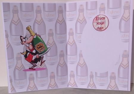 The Lady Prefers Wine Blank Insert by Jennifer Archer