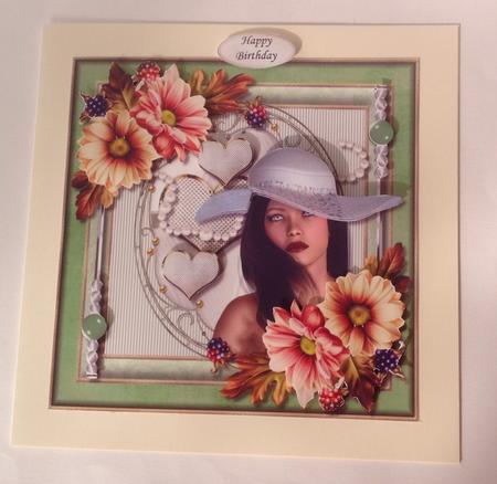 Daisy Delight Card Topper 1 by Jennifer Archer