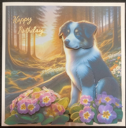 Primrose Forest Pups 4 by Jenny Bennett