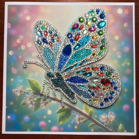 Jewelled Butterflies 2 by Jenny Bennett