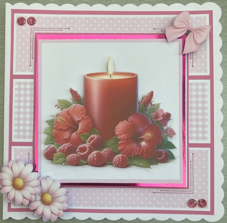 Fruity Floral Candles 2 by Jenny Bennett