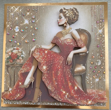 Lady In Red by Jenny Bennett