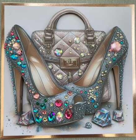 Bejewelled Handbags & Shoes 2 by Jenny Bennett