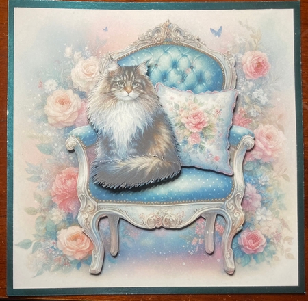 Cat Chair 2 by Jenny Bennett