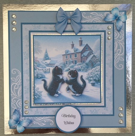 Playing in the Snow by Jenny Bennett