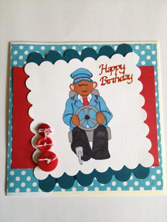 Bus Driver Doodles Digital Stamp by Jenny Brown