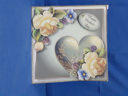 Fancy Hearts Square Bumper Kit by Jenny Caldwell