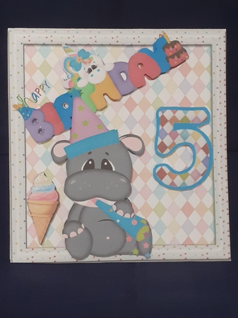 TWIST AND POP CARD KIT - ANIMAL BIRTHDAY by Jenny Caldwell
