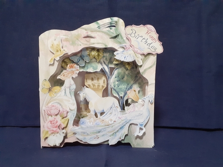 Fantasia Bumper Kit 1 Shape the Scene 3D Card and Envelope Kit. by Jenny Caldwell