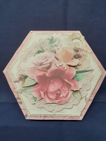 Rosey Posey Twist n Pop Double Card Kit. by Jenny Caldwell