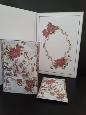 Merry and Bright 4 Christmas A5 Mini Page Kit  by Jenny Caldwell