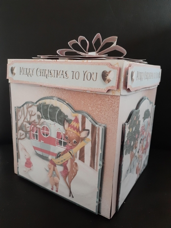 A Christmas Tale 3 Exploding Box Surprise Kit. by Jenny Caldwell