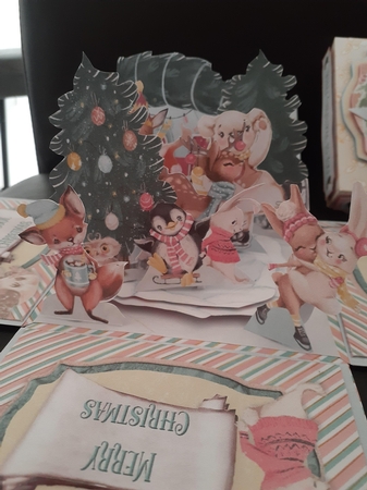 A Christmas Tale 3 Exploding Box Surprise Kit. by Jenny Caldwell