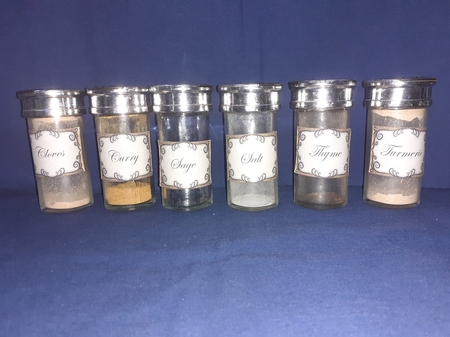 Mini Spice Labels for Your Kitchen (2) by Jenny Caldwell