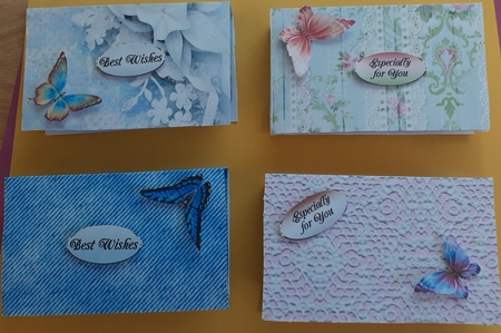 Especially for You Thinking of You Best Wishes Happy Birthday Greeting Tags Set by Jenny Caldwell