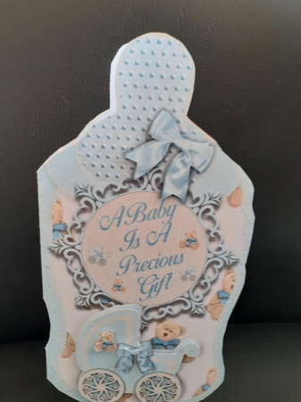 Bottle Shaped Mini Card Kit #1 by Jenny Caldwell