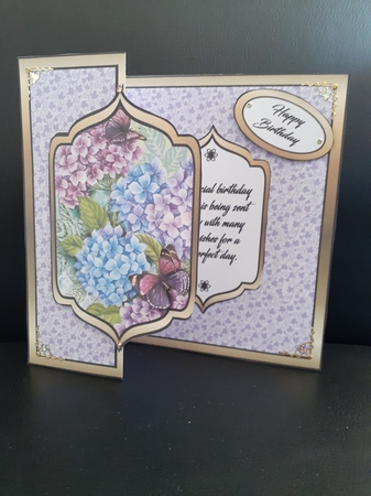 Fold Back Hydrangeas by Jenny Caldwell