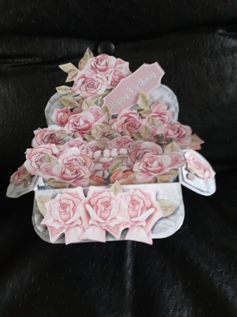 A Box full of Roses - Pop Up Box - Multi Occasions by Jenny Caldwell