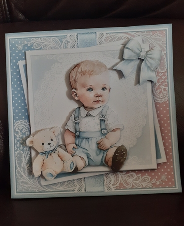 Baby Boy Blue KIT-ONE  by Jenny Caldwell