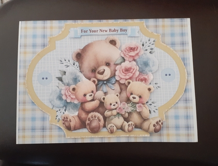 Bears for baby boy by Jenny Caldwell
