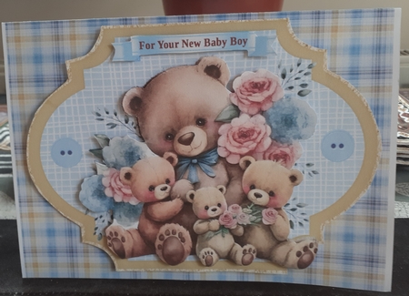 Bears for baby boy by Jenny Caldwell