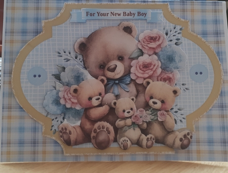 Bears for baby boy by Jenny Caldwell