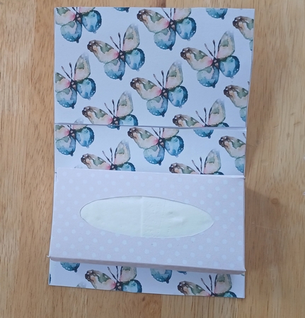 Pretty Water Colour Butterflies Backing Paper (Small) by Jenny Caldwell