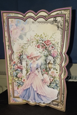 By the Garden Gate 1 - Multi Occasions Card by Jenny Caldwell