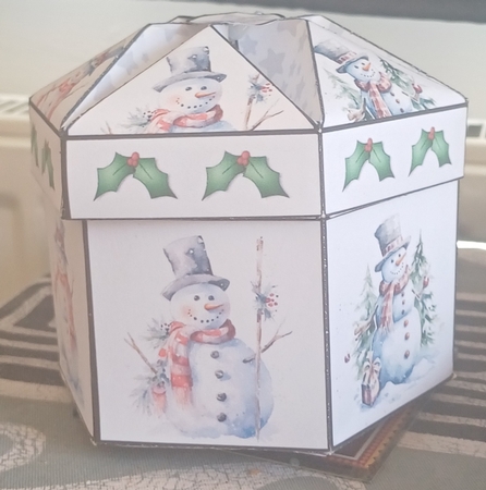 FTBM Watercolour Snowmen by Jenny Caldwell