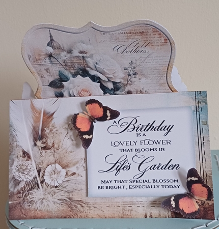 All Occasions Vintage Roses 7 x 7 Card Kit  by Jenny Caldwell