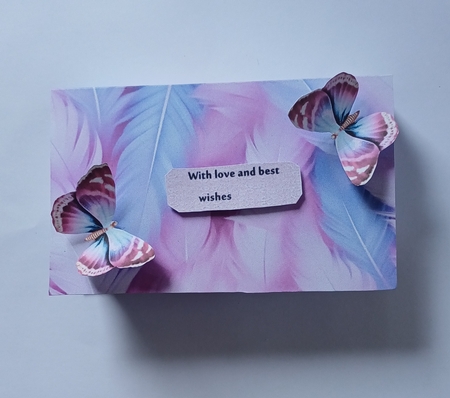 Angel Feathers Paperpack in warm tones - Mix 1 by Jenny Caldwell