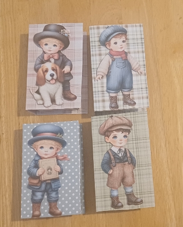 Vintage Boys Cuts Outs / Fussy Cuts Featured Gallery Photo