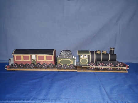 Print N Cut Steam Train by Jenny Caldwell