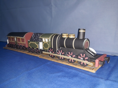Print N Cut Steam Train by Jenny Caldwell