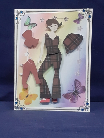 Paper Doll Cards by Jenny Caldwell