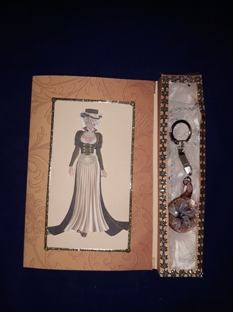 Vintage Tea Light Candle Card Kit by Jenny Caldwell
