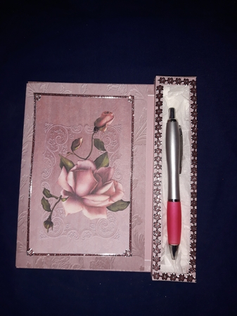 Blush Rose Tea Light Candle Card Kit by Jenny Caldwell