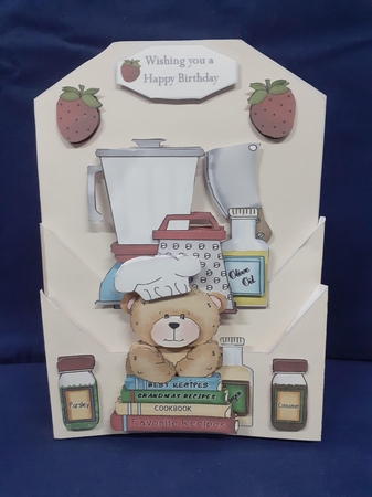 Teddy Bears Kitchen Double Up Front Kit by Jenny Caldwell