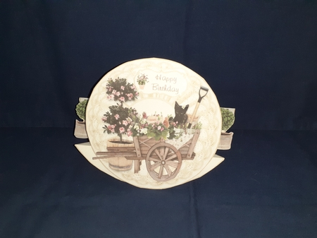 Cat in the Plants Rocker Stepper Kit by Jenny Caldwell