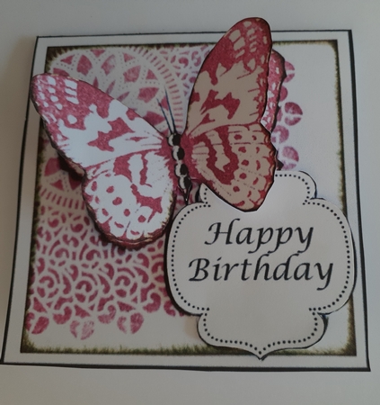 Butterfly Mini Cards by Jenny Caldwell