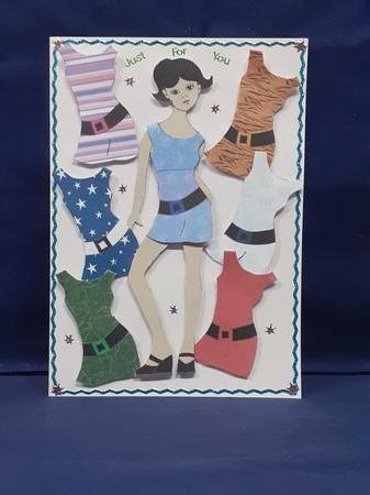 Paperdoll and Clothes 2 by Jenny Caldwell