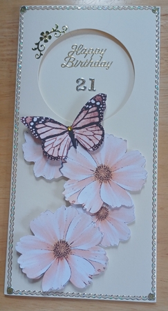 Pretty Butterfly & Flower 3D Decoupage Designs by Jenny Caldwell